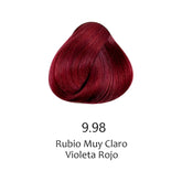 TINTE HYPERTONE 9.98 RUBIO MUY CLARO VIOLETA ROJO